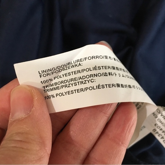 Moon river Lavinia lace mini dress long sleeve navy red size m - Picture 4 of 6